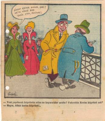Hürriyet Gazetesi Haftanın Karikatürü Allah Kerim Köprüsü GZ14397 - 1