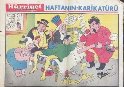 Hürriyet Gazetesi Haftanın Karikatürü Almanya Meselesi GZ14443 - 1