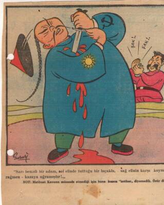 Hürriyet Gazetesi Haftanın Karikatürü Matbuat Kanunu GZ14400 - 1