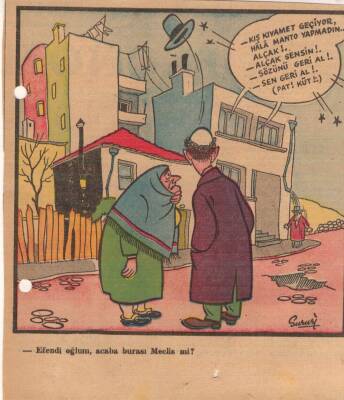 Hürriyet Gazetesi Haftanın Karikatürü Meclis GZ14412 - 1