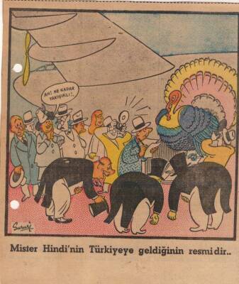 Hürriyet Gazetesi Haftanın Karikatürü Mister Hindi GZ14421 - 1