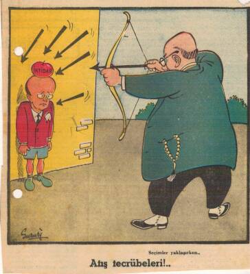 Hürriyet Gazetesi Haftanın Karikatürü Seçimler Yaklaşırken GZ14405 - 1