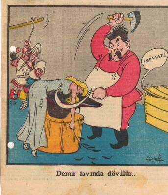 Hürriyet Gazetesi Haftanın Karikatürü Sulh GZ14425 - 1