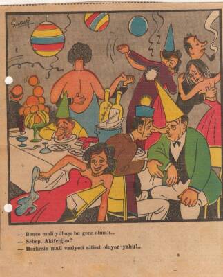 Hürriyet Gazetesi Haftanın Karikatürü Yılbaşı GZ14383 - 1