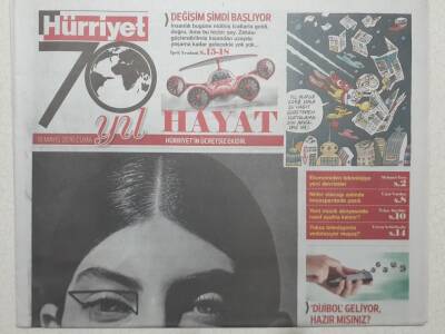 Hürriyet Gazetesi Hayat Eki 18 Mayıs 2018 - Müstakbel Yuvamız Mars GZ53004 - 1