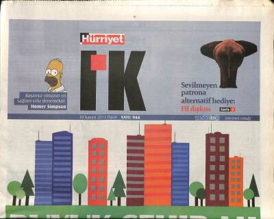 Hürriyet Gazetesi I.K. Eki 10 Kasım 2013 - İş Denetim Kongresi Yarın Başlıyor - GZ100505 - 2