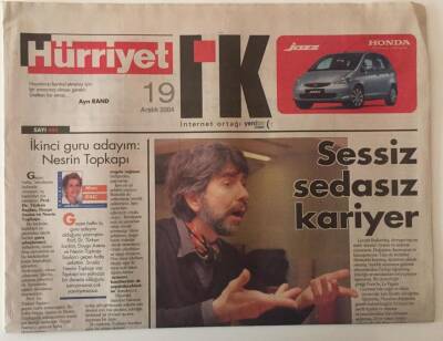 Hürriyet Gazetesi IK Eki 19 Aralık 2004 - Sessiz Sedasız Kariyer Levent Beşkardeş GZ20177 - 1