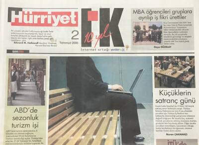 Hürriyet Gazetesi İK Eki 2 Temmuz 2006- İş Arama Psikolojisi-11 Bin Araçlık Filonun Patronu Vural Ak GZ36317 - 1
