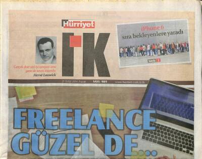 Hürriyet Gazetesi I.K. Eki 21 Eylül 2014 - Azerbaycanda Bir Türk Takımı GZ115966 - 1