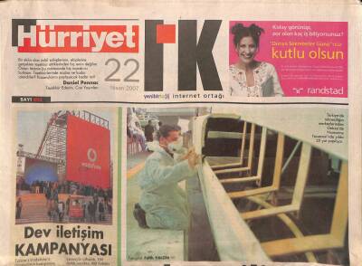 Hürriyet Gazetesi I.K. Eki 22 Nisan 2007 - Dünyanın 2. Zengini Carlos Slim Kim ? GZ109443 - 1
