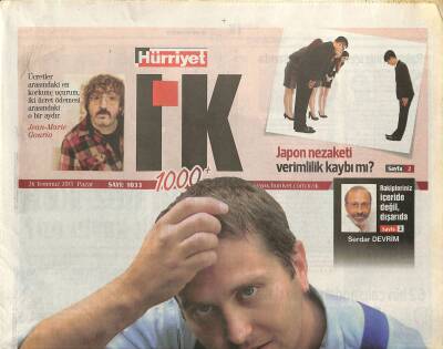 Hürriyet Gazetesi I.K. Eki 26 Temmuz 2015 - Asgari Ücret Vaatler Ve Gerçekler GZ117022 - 1