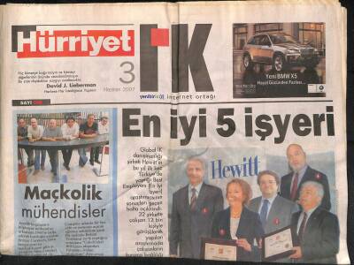 Hürriyet Gazetesi I.K Eki 3 Haziran 2007 - Kopyala Yapıştır Jenerasyonu - Emlakçılar İçin CV Havuzu GZ119629 - 1