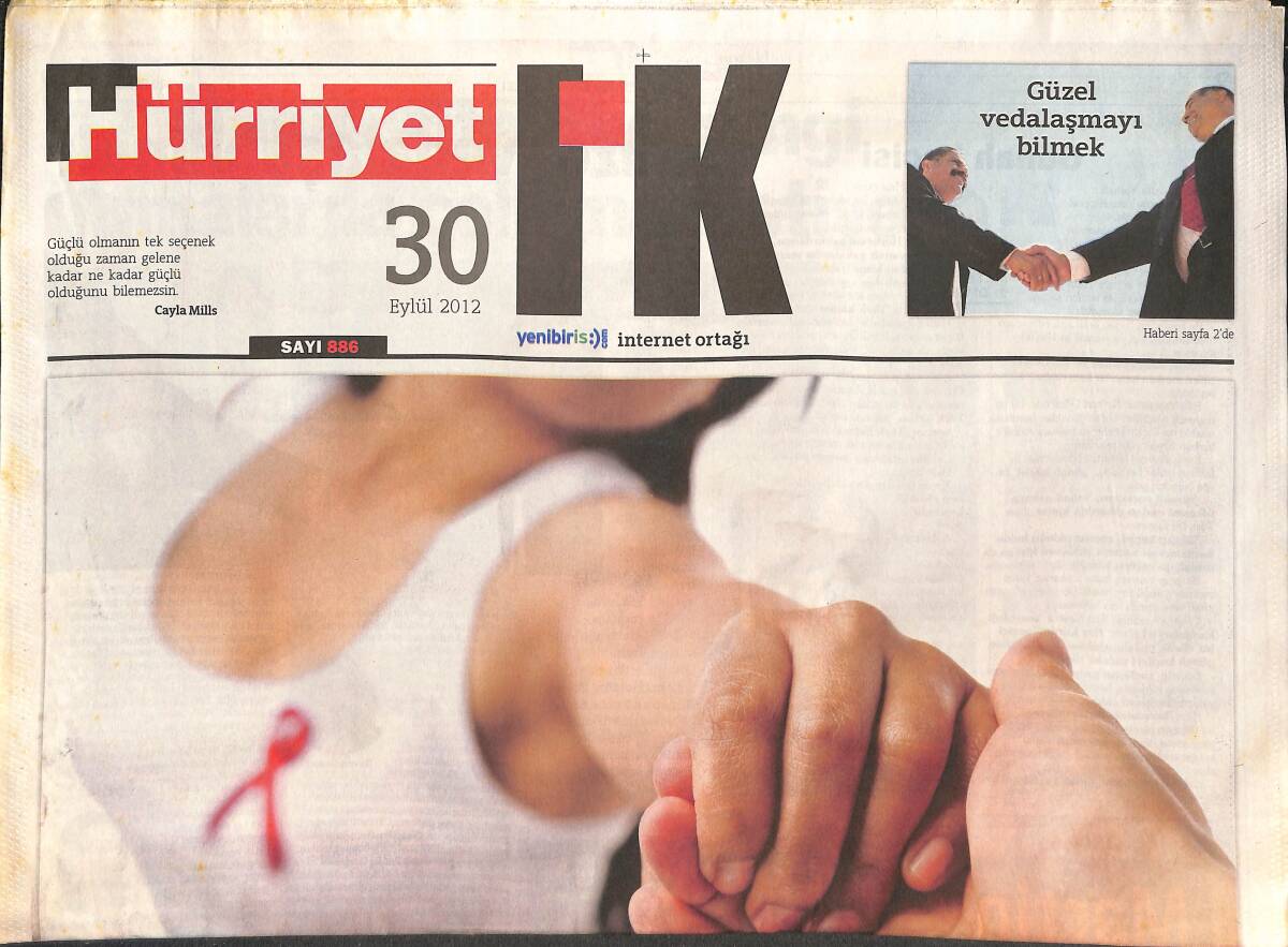 Hürriyet Gazetesi I.K. Eki 30 Eylül 2012 - Üniversitelilerin En Çok Çalışmak İstediği Şirketler GZ135134 - 1