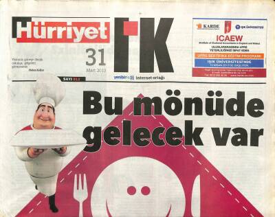Hürriyet Gazetesi I.K. Eki 31 Mart 2013 - Condom Kasabasını Nasıl Bilirdiniz ? GZ105123 - 1