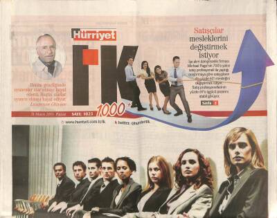 Hürriyet Gazetesi I.K. Eki 31 Mayıs 2015 - İşsiz Çok Kalifiye Personel Yok GZ116846 - 1