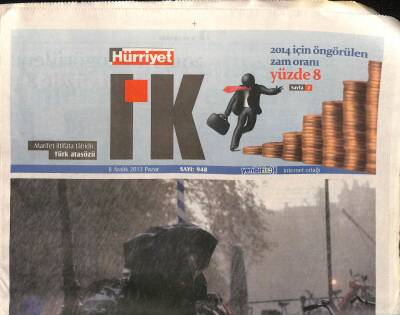 Hürriyet Gazetesi I.K. Eki 8 Aralık 2013 - Türk İş Dünyası Aradığı Yetenekleri Bulamıyor GZ100196 - 2