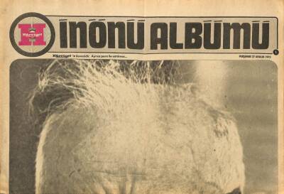 Hürriyet Gazetesi İnönü Albümü Eki 27 Aralık 1973 GZ114506 - 1