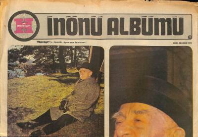 Hürriyet Gazetesi İnönü Albümü Eki 28 Aralık 1973 GZ114392 - 1