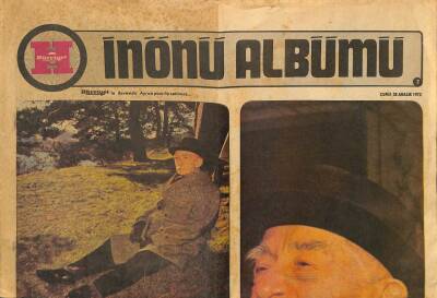 Hürriyet Gazetesi İnönü Albümü Eki 28 Aralık 1973 GZ114552 - 1