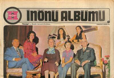 Hürriyet Gazetesi İnönü Albümü Eki 29 Aralık 1973 GZ114499 - 1