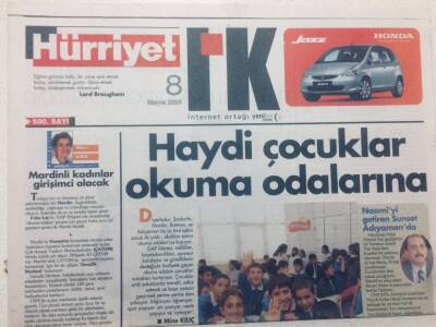 Hürriyet Gazetesi İnsan Kaynakları Eki 10 Haziran 2001 - Geliyorlar GZ46953 - 1