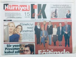 Hürriyet Gazetesi İnsan Kaynakları Eki 15 Ocak 2006 - Eğitimde 2.Kuşak Patronlar GZ43379 - 2