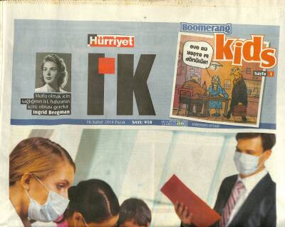 Hürriyet Gazetesi İnsan Kaynakları Eki 16 Şubat 2014 - Bulaşıcı Hastalıktan Korunma Yolları GZ101196 - 1