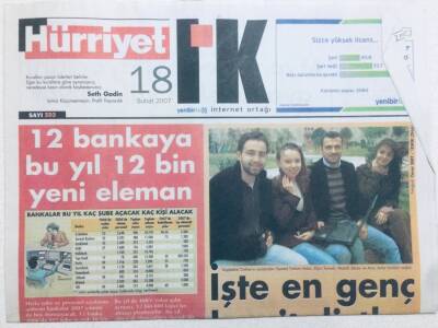 Hürriyet Gazetesi İnsan Kaynakları Eki 18 Şubat 2007 - İşte En Genç Kapitalistler GZ43378 - 2