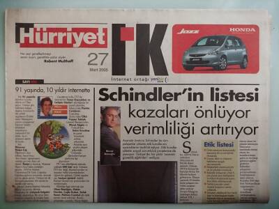 Hürriyet Gazetesi İnsan Kaynakları Eki 27 Mart 2005 Siyasi İletişimin Altın Kuralları -GZ14832 - 1