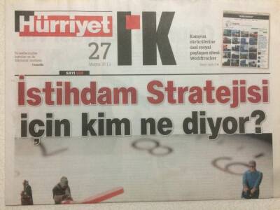 Hürriyet Gazetesi İnsan Kaynakları Eki 27 Mayıs 2012 - Ulusal İstihdam Stratejisi GZ47921 - 1
