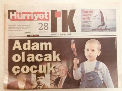 Hürriyet Gazetesi İnsan Kaynakları Eki 28 Mart 2010 - Vehbi KoçAdam Olacak Çocuk GZ40127 - 1