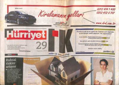 Hürriyet Gazetesi İnsan Kaynakları Eki 29 Haziran 2008 - Yurt Dışı Görev İyi Peki Aile? GZ104894 - 1