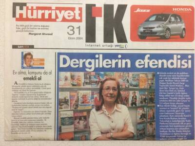 Hürriyet Gazetesi İnsan Kaynakları Eki 31 Ekim 2004 - Dergilerin Efendisi GZ32741 - 1