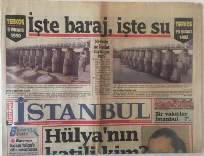 Hürriyet Gazetesi İstanbul Bölge Eki 21 Şubat 1992 - Bir Vakitler İstanbul GZ20522 - 1