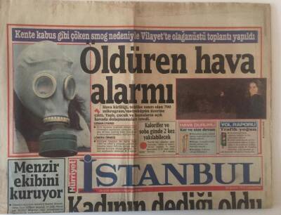 Hürriyet Gazetesi İstanbul Bölge Eki 26 Şubat 1992 - Çarşıda Balık Artık Lüks Oldu GZ20523 - 1