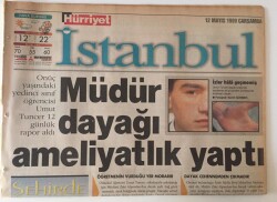 Hürriyet Gazetesi İstanbul Eki 12 Mayıs 1999 - Yıldırım Mayrukla Önümüzdeki Yüzyılın Modası Üzerine GZ13714 - 1