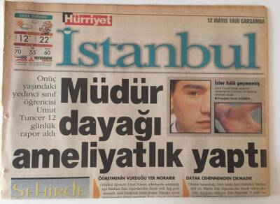 Hürriyet Gazetesi İstanbul Eki 12 Mayıs 1999 - Yıldırım Mayrukla Önümüzdeki Yüzyılın Modası Üzerine GZ13714 - 1
