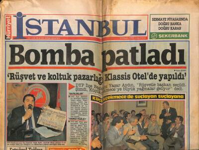 Hürriyet Gazetesi İstanbul Eki 13 Mayıs 1992 - Küçükçekmecede Rüşveti Kimler Verdi Kimler Aldı GZ75558 - 1