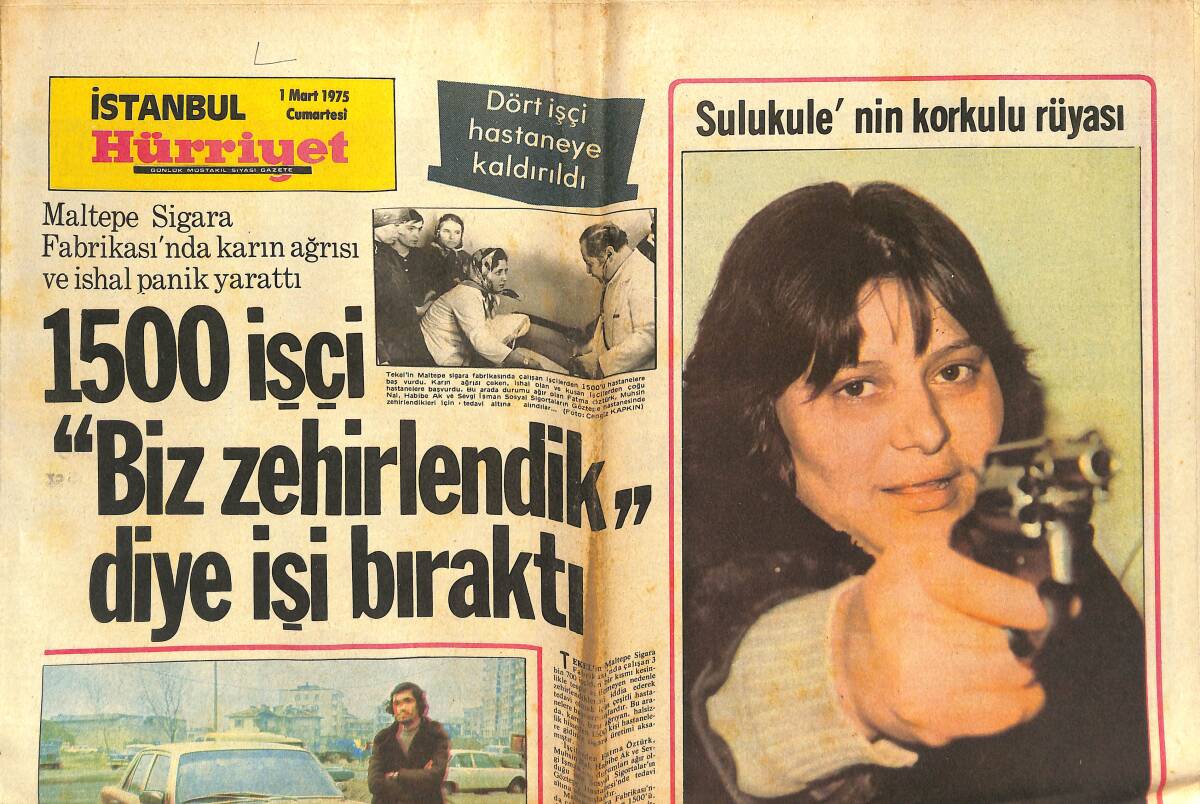 Hürriyet Gazetesi İstanbul Eki 15 Nisan 1975 - Vefakâr Vefalılar Bir Araya Geldi - Alman Profesör Şehri Gezdikçe Sinirlendi GZ142384 GZ142385 - 1