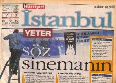 Hürriyet Gazetesi İstanbul Eki 16 Nisan 1999 - Bir Başkadır Ayten Alpman GZ109471 - 1