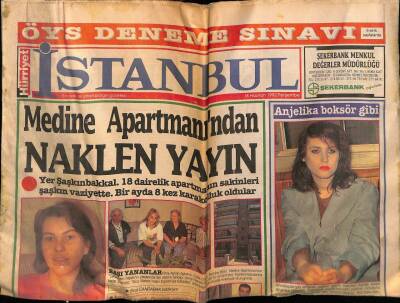 Hürriyet Gazetesi İstanbul Eki 18 Haziran 1992 - Vaniköydeki Yalılarda Çıkan Yangınlara İtfaiye Yetmedi GZ75562 - 1