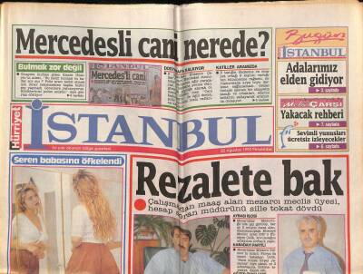 Hürriyet Gazetesi İstanbul Eki 20 Ağustos 1992 - Kızkulesine Şair Çıkartması GZ76889 - 1