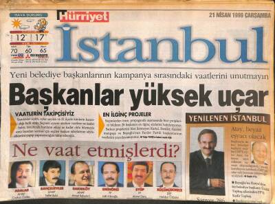Hürriyet Gazetesi İstanbul Eki 21 Nisan 1999 - Kibariye , Pakize Sudaya İçini Döktü GZ109468 - 1