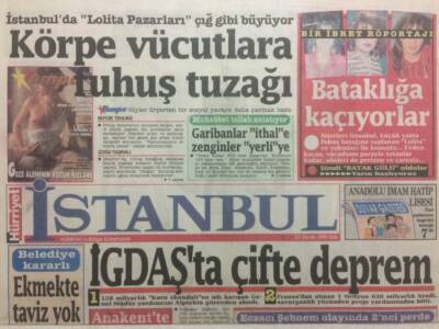 Hürriyet Gazetesi İstanbul Eki 21 Ocak 1992 - İgdaşta Çifte Deprem GZ34772 - 1