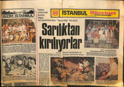 Hürriyet Gazetesi İstanbul Eki 29 Eylül 1978 - Cerrahpaşada 2 Aydır Suları Akmayan Sokaklar Var GZ93835 - 1