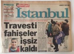 Hürriyet Gazetesi İstanbul Eki 4 Mayıs 1999 - Kadınları Brad Pitt İçin Kavga Ediyor GZ13698 - 1
