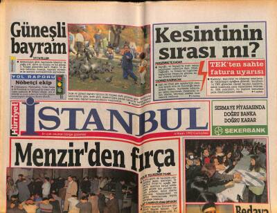 Hürriyet Gazetesi İstanbul Eki 4 Nisan 1992 - Siyanürcüye İdam İstendi GZ76901 - 1