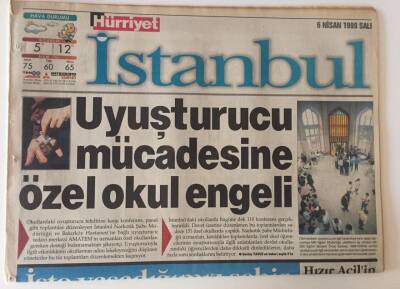 Hürriyet Gazetesi İstanbul Eki 6 Nisan 1999 - İşte Yaşadığımız Şehir İstanbuldan Son Görüntüler GZ13709 - 2