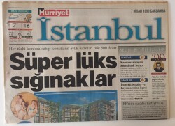 Hürriyet Gazetesi İstanbul Eki 7 Nisan 1999 - Tiyatrocu Babanın Şarkıcı Oğlu GZ13703 - 1