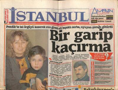 Hürriyet Gazetesi İstanbul Eki 8 Ocak 1992 - Bakırköyspora Haciz Geldi GZ69658 - 1